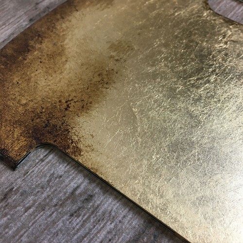FRANCHIN Mars pickguard Relic Aged METALLIC LEAF T-type guitar *MADE TO ORDER - Picture 5 of 16