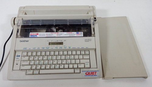 Brother Electronic Word Processing Typewriter AX-500 - Needs Service - Picture 1 of 9