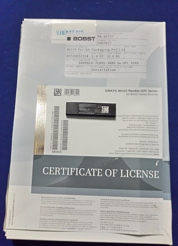 Siemens 6AV6-618-7CD01-3AB0 WINCC FLEXIBLE /OPC-SERVER FÜR WINCC SOFTWARE - Bild 1 von 5