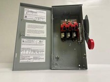 Eaton DH361URK 30A 600V Fusible Safety Switch, NEMA 3R Outdoor