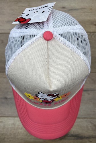 Hello Kitty Sanrio Mesh SnapBack Hat Cap NWT - Picture 10 of 14