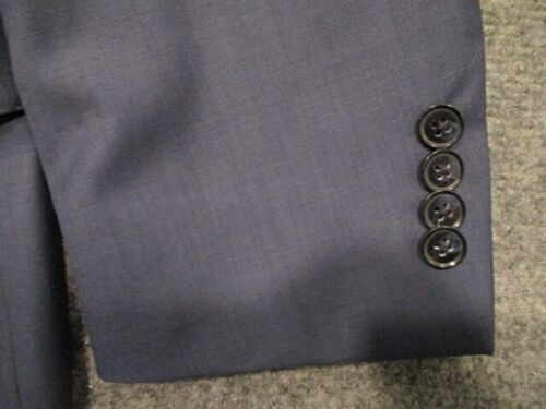 Peter Millar Jacket Men's 44R Blue Blazer Wool 2 Button Sport Coat Casual - Picture 2 of 24