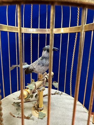VINTAGE 60'S REUGE SWISS SAINTE-CROIX GOLD 1 BIRD CAGE MUSIC VINTAGE 60'S REUGE SWISS SAINTE-CROIX GOLD 1 BIRD CAGE MUSIC