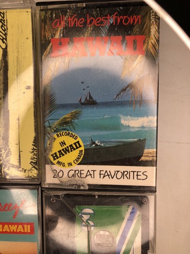 Vintage Rare Hawaiian Music Cassette Tapes Bundle Of 14 Classics - Picture 6 of 7