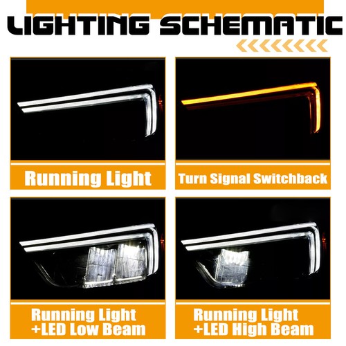 Left For 2017-2022 Buick Encore 1.4L w/ LED DRL Headlight Driver Side w/ Bulbs - Picture 4 of 14