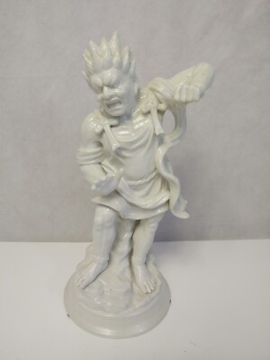Fitz & Floyd Blanc De Chine Samurai Warrior Vintage Chinese Fitz & Floyd Blanc De Chine Samurai Warrior Vintage Chinese