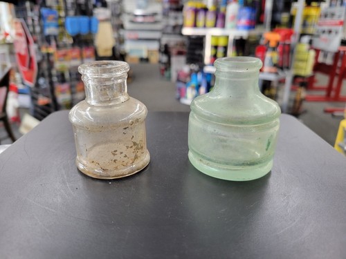 Vintage Pair Sanford's Ink Wells - Bottles. No 27 & No 23. Good Condition - Picture 4 of 10