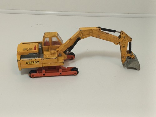Dinky Toys Atlas Digger 984 Excavator Vintage Diecast 10"