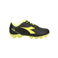 Diadora Pichichi 5 MD Youth Soccer Shoe 5 Big Kid, Black/Yellow Firm Ground