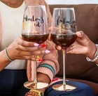 Hotchpotch Luxe Wine Glass Fabulous Friend. Ideal Gift For A Fabulous Friend 