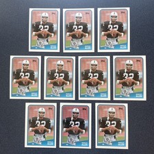 Ten (10) count lot of 1988 Topps #328 Marcus Allen - Raiders