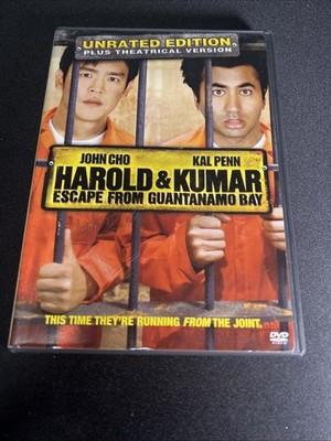 Harold & Kumar Escape from Guantanamo Bay (DVD, 2008)