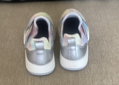DKNY Multicolor Tie Dye Low Top Slip on Athletic Sneaker Girls Shoes-Sz 10/9 - Picture 6 of 7
