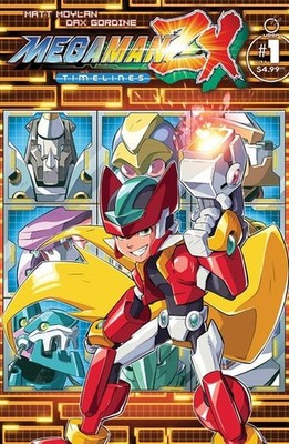 MEGA MAN ZX TIMELINES #1 (ONE SHOT) COVER A DAX GORDINE - 9/10/25 Preorder