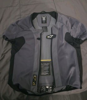Alpinestars Tech Air 5 Motorcycle Vest Sz medium (read description)
