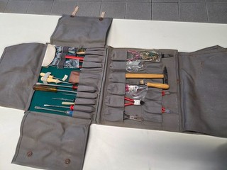 DDR Spezial Werkzeugtasche Nr. 351 mit Inhalt – Feinmechanik / Fernmeldetechnik