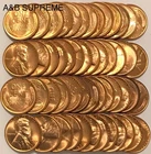 ROLL (50) 1937 LINCOLN WHEAT CENT PENNY STUNNING GEMS BU UNCIRCULATED ESTATE