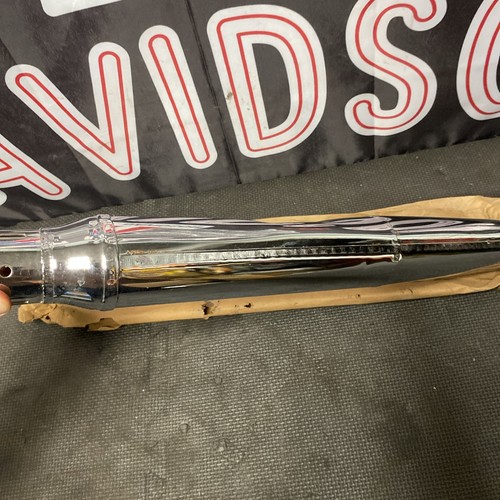 NOS OEM Harley Ironhead XL Sportster FX Shovelhead Muffler 65231-65A Exhaust - Picture 6 of 12
