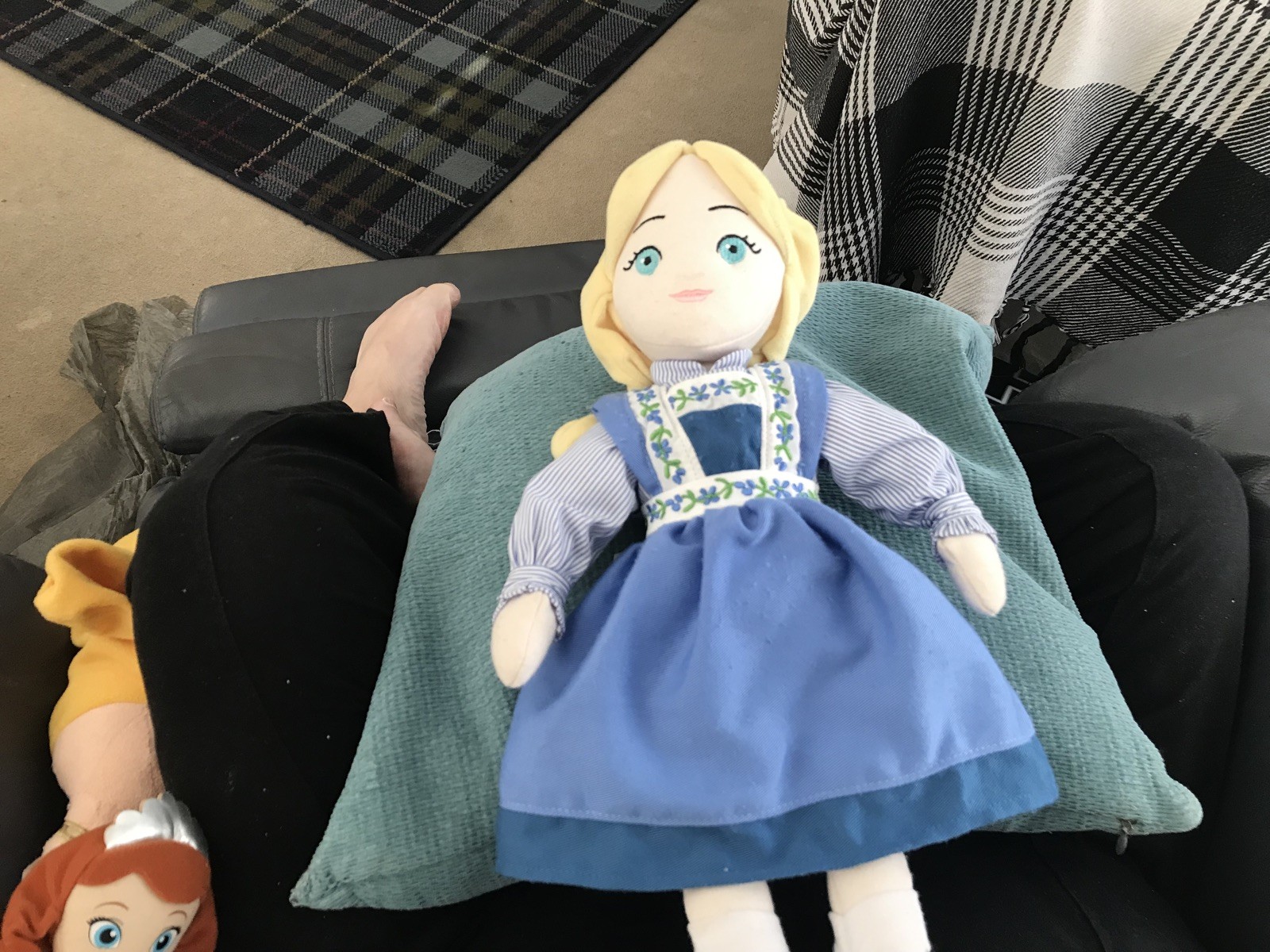 Disney Frozen The Musical Elsa Plush Soft Doll Theatre Exclusives Toy