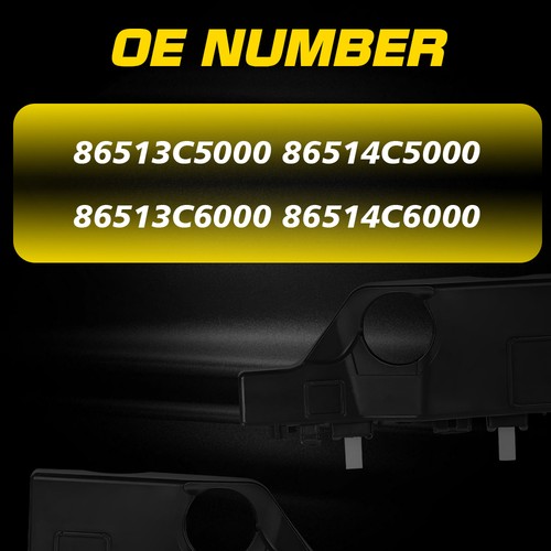 Front Bumper Retainer Side Support Brackets Set For 2016-2020 Kia Sorento LH&RH - Foto 4 di 10