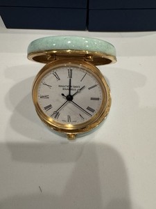 Halcyon Days Enamel Clock | eBay