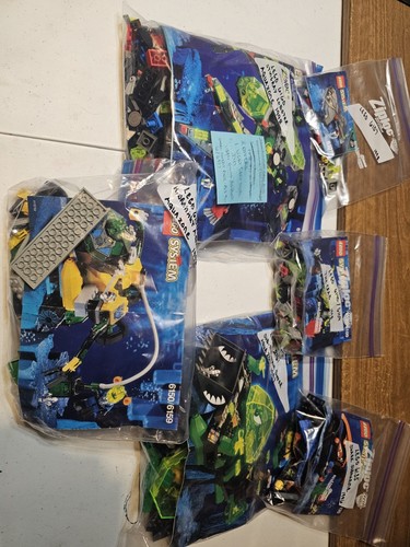 Aquazone Partials. Stingray lobster 6160 The Crab 6109 Sub Dozer 2161 +MORE SETS - Picture 1 of 8