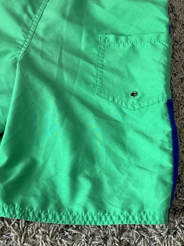 Polo Ralph Lauren Swim Trunks Boys size 7 Board Shorts Blue Big Pony, stripe, #3 - Picture 9 of 9