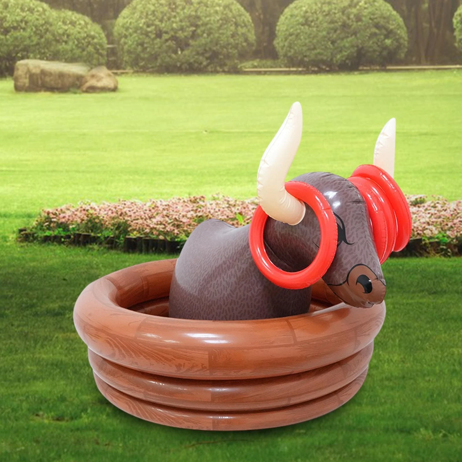 Inflatable Water Bull Cooler Beverage Cooler Beverage Serving Container Drink
