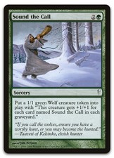 Sound the Call #123 (LP) Coldsnap CSP Magic MTG
