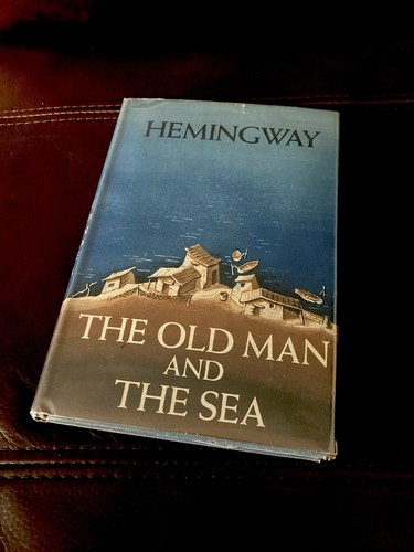 The Old Man and the Sea, Hemingway 1st Edition, With “A”and Seal 1952 - Foto 2 di 24