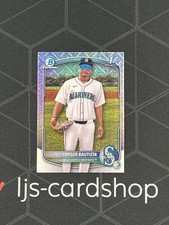 2025 Bowman Chrome Yorger Bautista 1st Bowman Chrome Mega Box Mojo Refractor J1