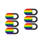 6 Stück Kamera-Abdeckungs-Schiebeblocker für Laptop, Tablet,