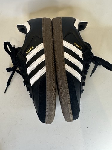 Adidas Schuhe Herren Größe 6,5 Samba OG schwarz klassisch Fußball Gummi weiße Streifen - Bild 6 von 14