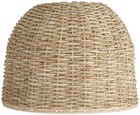 Springcrest Natural Woven Husk Rattan Drum Shade 5x16x12