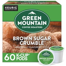 Green Mountain Coffee Roasters Brown Sugar Crumble 10 Count (Pack of 6) 