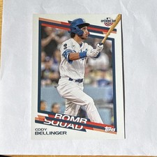 2022 Topps Opening Day Baseball BOMB SQUAD BS-21 Cody Bellinger - LA Dodgers