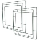 2 Pcs Weihnachtskränze Draht Kranz Rahmen Kranzringe Hängende Girlande