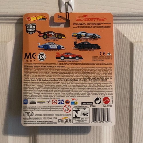 E Hot Wheels Premium 2019 Car Culture Silhouettes Stella Artois RWB Porsche 930 - Bild 2 von 3