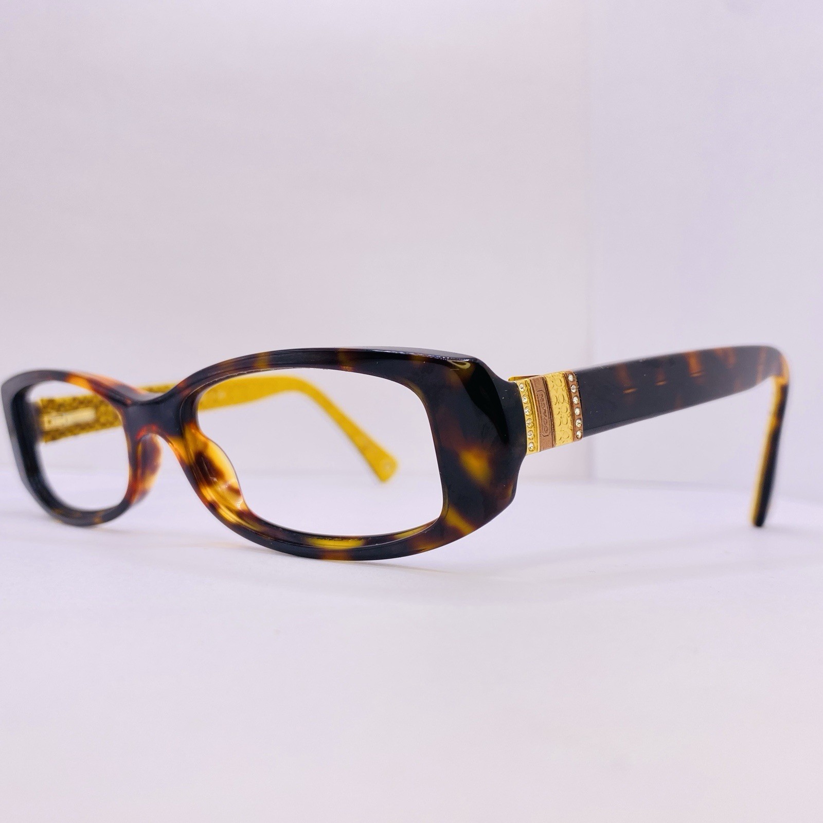 Coach Authentic Eyeglasses HC 6033B Melinda 5033 Dark Tortoise 49 [] 15 135 Gold