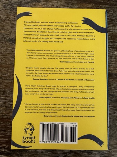 Great American Suction by David Nutt (2019, Trade Paperback) - Imagen 2 de 8