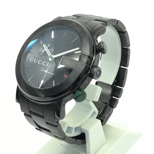 GUCCI Watch G Chrono YA101331 Men's Quartz Case Size 44mm Stainless Steel - Picture 16 of 19