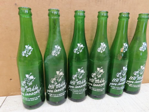 (6) Vintage 1960er MOUNTAIN DEW HILLBILLY 10oz FLASCHEN IT'LL TICKLE YORE INNARDS SODA - Bild 6 von 13