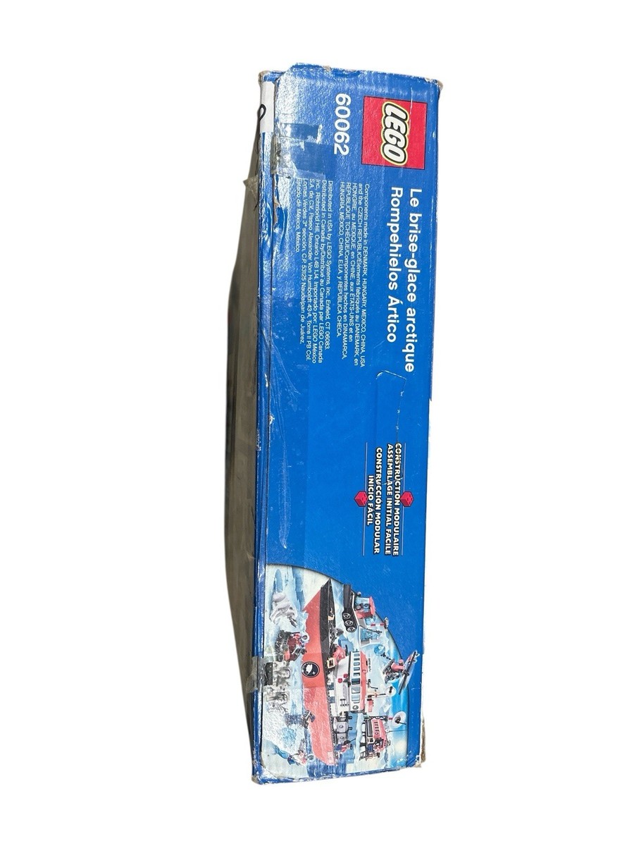 LEGO CITY: Arctic Icebreaker 60062 DAMAGED BOX Sealed and Brand