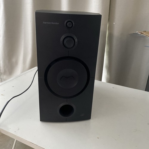 Harmon Kardon HK395 30 Watts Subwoofer Computer Speaker System Powered Tested - Afbeelding 8 van 12