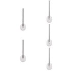  5 pcs wandmontierte Kleiderbügel Kleiderbügel Aufbewahrungshaken Teleskop Haken