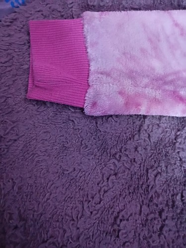 White And Pink Toe Tie Dye Minnie Mouse Hoodie Size 5 - Picture 3 of 8