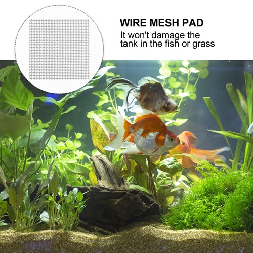 8pcs Stainless Steel Wire Mesh Pad for Aquarium Moss Plant Fixing - Picture 12 of 12