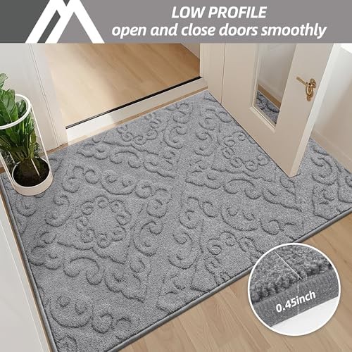 -Door-Mat-Non-Slip-Entryway-Rug 36”x60” Absorbent Welcome Mats Washable Dirt  - Picture 6 of 7