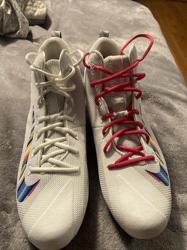 Nike Alpha Menace Pro Crucial Catch NFL Cleats Size 12.5 Never Worn-laces With - Picture 1 of 6