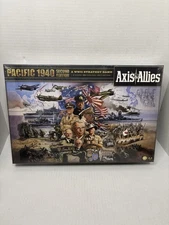 Axis & Allies Pacific 1940 Second Edition WWII Strategy Board Game NEW SEALED